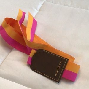 Ribbon from designer packaging